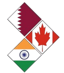 Three flags logo Logo